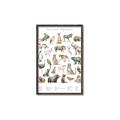 Picture of African wild animals II _GroupedProduct_Rectangle_Portrait_Mini_ _GroupedProduct_Rectangle_Portrait_Canvas_Framed_