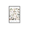 Picture of African wild animals II _GroupedProduct_Rectangle_Portrait_Mini_ _GroupedProduct_Rectangle_Portrait_Canvas_Framed_