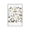 Picture of African wild animals II _GroupedProduct_Rectangle_Portrait_Mini_ _GroupedProduct_Rectangle_Portrait_Canvas_Framed_