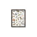 Picture of Cute Wild Animals I _GroupedProduct_Rectangle_Portrait_Mini_ _GroupedProduct_Rectangle_Portrait_Canvas_Framed_