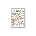 Picture of Cute Wild Animals I _GroupedProduct_Rectangle_Portrait_Mini_ _GroupedProduct_Rectangle_Portrait_Canvas_Framed_
