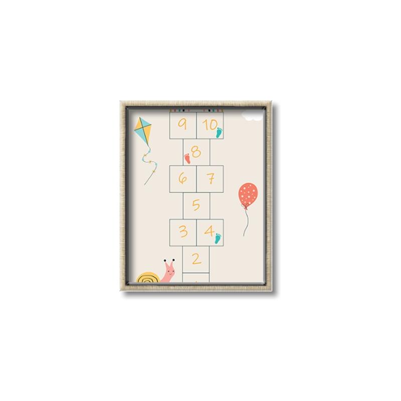 Picture of Rainbow Numbers _GroupedProduct_Rectangle_Portrait_Mini_ _GroupedProduct_Rectangle_Portrait_Canvas_Framed_