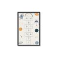 Picture of Space Numbers _GroupedProduct_Rectangle_Portrait_Mini_ _GroupedProduct_Rectangle_Portrait_Canvas_Framed_