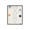 Picture of Space Numbers _GroupedProduct_Rectangle_Portrait_Mini_ _GroupedProduct_Rectangle_Portrait_Canvas_Framed_