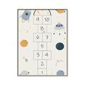 Picture of Space Numbers _GroupedProduct_Rectangle_Portrait_Mini_ _GroupedProduct_Rectangle_Portrait_Canvas_Framed_
