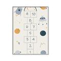 Picture of Space Numbers _GroupedProduct_Rectangle_Portrait_Mini_ _GroupedProduct_Rectangle_Portrait_Canvas_Framed_