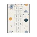 Picture of Space Numbers _GroupedProduct_Rectangle_Portrait_Mini_ _GroupedProduct_Rectangle_Portrait_Canvas_Framed_