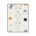 Picture of Space Numbers _GroupedProduct_Rectangle_Portrait_Mini_ _GroupedProduct_Rectangle_Portrait_Canvas_Framed_
