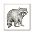 Picture of Forest Raccoon  _GroupedProduct_Square_Mini_ _GroupedProduct_Square_Canvas_Framed_