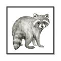 Picture of Forest Raccoon  _GroupedProduct_Square_Mini_ _GroupedProduct_Square_Canvas_Framed_