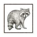 Picture of Forest Raccoon  _GroupedProduct_Square_Mini_ _GroupedProduct_Square_Canvas_Framed_
