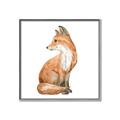 Picture of Forest Fox  _GroupedProduct_Square_Mini_ _GroupedProduct_Square_Canvas_Framed_