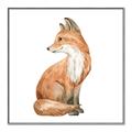 Picture of Forest Fox  _GroupedProduct_Square_Mini_ _GroupedProduct_Square_Canvas_Framed_