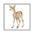Picture of Forest Deer _GroupedProduct_Square_Mini_ _GroupedProduct_Square_Canvas_Framed_