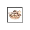 Picture of Watercolor Noahs Ark _GroupedProduct_Square_Mini_ _GroupedProduct_Square_Canvas_Framed_