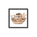 Picture of Watercolor Noahs Ark _GroupedProduct_Square_Mini_ _GroupedProduct_Square_Canvas_Framed_