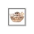 Picture of Watercolor Noahs Ark _GroupedProduct_Square_Mini_ _GroupedProduct_Square_Canvas_Framed_