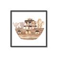 Picture of Watercolor Noahs Ark _GroupedProduct_Square_Mini_ _GroupedProduct_Square_Canvas_Framed_