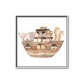 Picture of Watercolor Noahs Ark _GroupedProduct_Square_Mini_ _GroupedProduct_Square_Canvas_Framed_