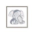 Picture of Mother and baby elephant _GroupedProduct_Square_Mini_ _GroupedProduct_Square_Canvas_Framed_