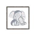 Picture of Mother and baby elephant _GroupedProduct_Square_Mini_ _GroupedProduct_Square_Canvas_Framed_