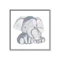 Picture of Mother and baby elephant _GroupedProduct_Square_Mini_ _GroupedProduct_Square_Canvas_Framed_