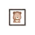Picture of Bear Face _GroupedProduct_Square_Mini_ _GroupedProduct_Square_Canvas_Framed_