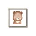 Picture of Bear Face _GroupedProduct_Square_Mini_ _GroupedProduct_Square_Canvas_Framed_
