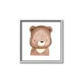 Picture of Bear Face _GroupedProduct_Square_Mini_ _GroupedProduct_Square_Canvas_Framed_