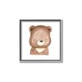 Picture of Bear Face _GroupedProduct_Square_Mini_ _GroupedProduct_Square_Canvas_Framed_