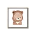 Picture of Bear Face _GroupedProduct_Square_Mini_ _GroupedProduct_Square_Canvas_Framed_