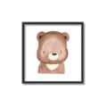 Picture of Bear Face _GroupedProduct_Square_Mini_ _GroupedProduct_Square_Canvas_Framed_