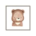 Picture of Bear Face _GroupedProduct_Square_Mini_ _GroupedProduct_Square_Canvas_Framed_