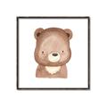 Picture of Bear Face _GroupedProduct_Square_Mini_ _GroupedProduct_Square_Canvas_Framed_