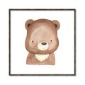 Picture of Bear Face _GroupedProduct_Square_Mini_ _GroupedProduct_Square_Canvas_Framed_