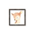 Picture of Deer Face _GroupedProduct_Square_Mini_ _GroupedProduct_Square_Canvas_Framed_