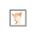 Picture of Deer Face _GroupedProduct_Square_Mini_ _GroupedProduct_Square_Canvas_Framed_