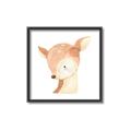 Picture of Deer Face _GroupedProduct_Square_Mini_ _GroupedProduct_Square_Canvas_Framed_
