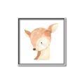 Picture of Deer Face _GroupedProduct_Square_Mini_ _GroupedProduct_Square_Canvas_Framed_