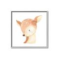Picture of Deer Face _GroupedProduct_Square_Mini_ _GroupedProduct_Square_Canvas_Framed_