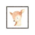 Picture of Deer Face _GroupedProduct_Square_Mini_ _GroupedProduct_Square_Canvas_Framed_