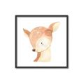 Picture of Deer Face _GroupedProduct_Square_Mini_ _GroupedProduct_Square_Canvas_Framed_