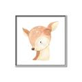 Picture of Deer Face _GroupedProduct_Square_Mini_ _GroupedProduct_Square_Canvas_Framed_
