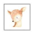 Picture of Deer Face _GroupedProduct_Square_Mini_ _GroupedProduct_Square_Canvas_Framed_