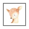 Picture of Deer Face _GroupedProduct_Square_Mini_ _GroupedProduct_Square_Canvas_Framed_