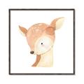 Picture of Deer Face _GroupedProduct_Square_Mini_ _GroupedProduct_Square_Canvas_Framed_