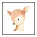 Picture of Deer Face _GroupedProduct_Square_Mini_ _GroupedProduct_Square_Canvas_Framed_