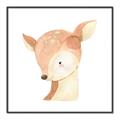 Picture of Deer Face _GroupedProduct_Square_Mini_ _GroupedProduct_Square_Canvas_Framed_