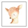 Picture of Deer Face _GroupedProduct_Square_Mini_ _GroupedProduct_Square_Canvas_Framed_