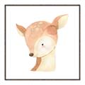 Picture of Deer Face _GroupedProduct_Square_Mini_ _GroupedProduct_Square_Canvas_Framed_